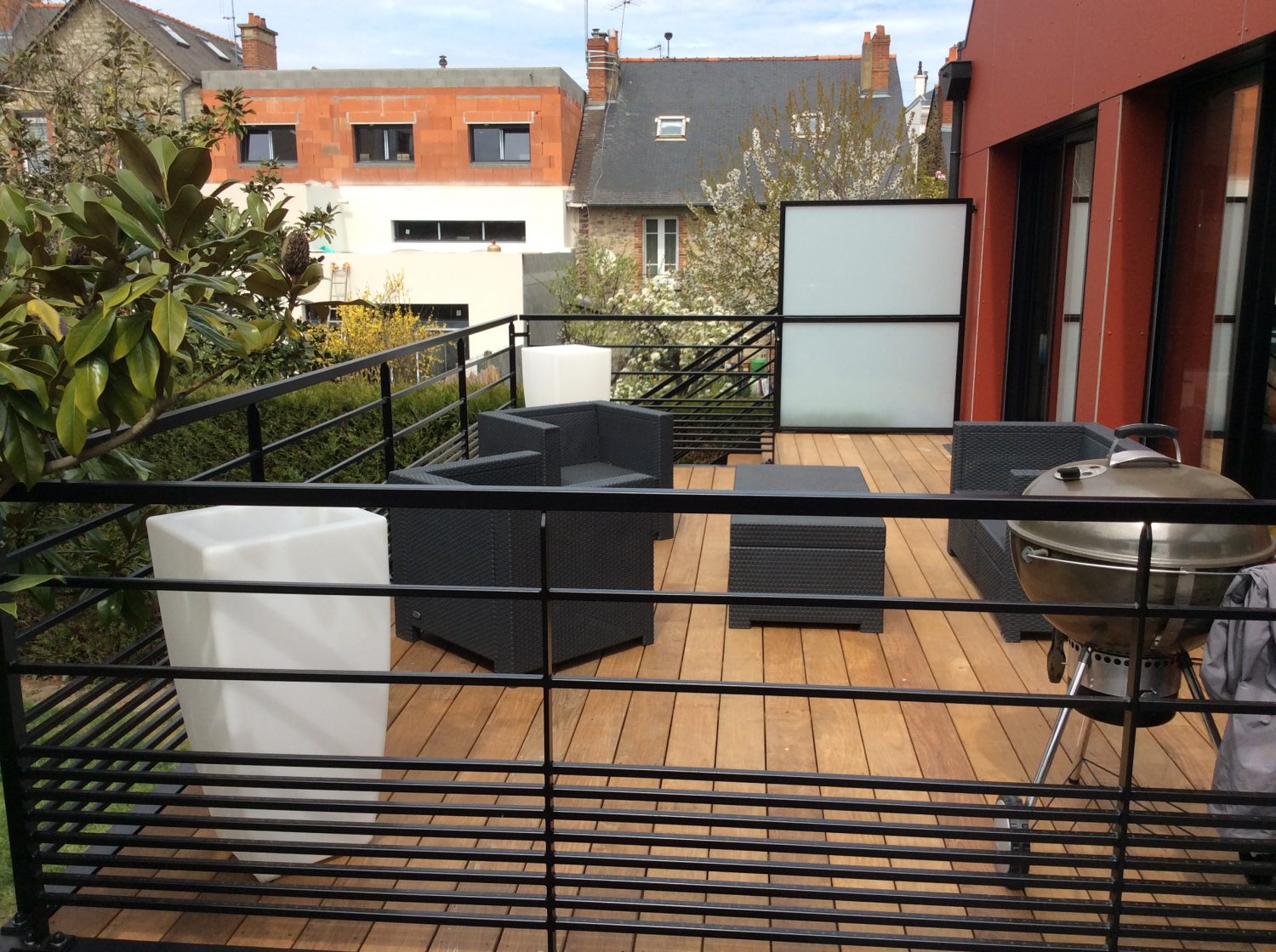 Terrasse surélevée – Rennes